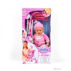 Loko toys,lutka beba sa kolicima, 37 cm ( A015283 ) - Img 2