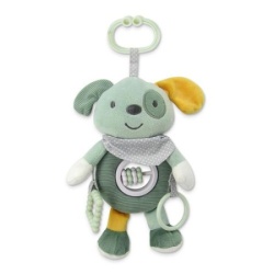 Lorelli plisana igracka muzicka - dog green natural ( 10191440009 )