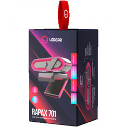 Lorgar rapax 701, streaming camera,2K 1080P60fps, Pink coating color ( LRG-SC701PK ) - Img 10