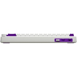 Lorgar Wireless mechanical gaming keyboard Pro, 2.4 GHz, Toxic Purple switches, white red purple ( LRG-KBP70MW-WH-US ) -5