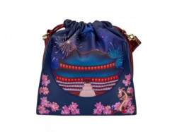 Loungefly disney mulan castle cinch sack cross body bag ( 051202 )  - Img 2