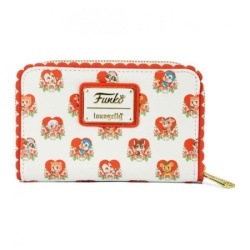 Loungefly funko villainous vallentines zip around wallet ( 051197 )