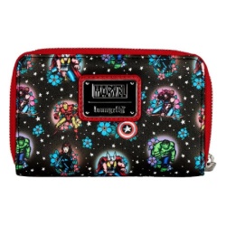 Loungefly Marvel Avengers Tattoo Zip Around Wallet ( 057414 )