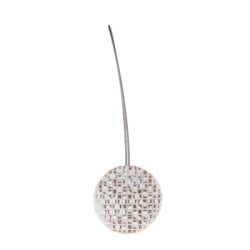 Luance newport round mosaic metallic drzac za zavese magnetni belo/zlatni ( 2861101 )-1