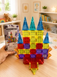 Magnetne Kocke Magnetni konstruktor Smart Fun 56 delova Magnetne kocke ( SW12753 )