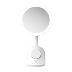 Magsafe sy-w02250 beli zvucnik bluetooth + ogledalo makeup + bezicni punjac ( ZV1239 )
