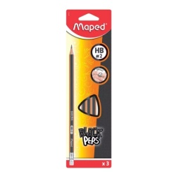 Maped grafitna olovka gum black peps 1/3 ( m851711 )