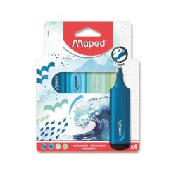 Maped tekst marker fluo`peps sort ( M740902 )-4