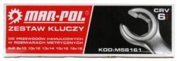 Mar-pol m58161 Rasečeni ključevi 6el 6-18mm  ( M58161 )-5