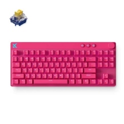 McHose Mix 87 Hall Effect Magnetic Switch rose red Gaming tastatura