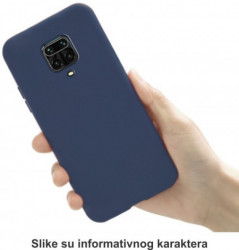 MCTK4-XIAOMI Redmi Note 9 Futrola UTC Ultra Tanki Color silicone Dark Blue - Img 2