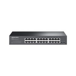 Mercusys ms124gs v1.0, 24port 10/100/1000mbps desktop rackmount Lan switch (74320) ( 25074 )