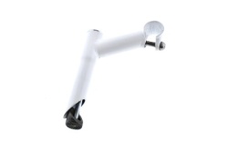 Microshift lula - 25.4mm/100mm mtb čelik bela ( 160106 )