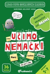 Mirjana Milenić Zrnce kartice – Učimo nemački 5–7 ( 33286 )
