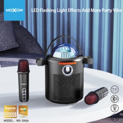  Moxom mx-sk66 zvucnik bluetooth sa dva mikrofona crni ( zv955 )-2