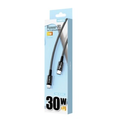 Moxom Usb data kabal mx-cb136 pd 30w type-c na lightning 1m crni ( U2092 )-4