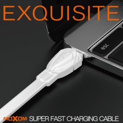 Moxom Usb data kabal mx-cb32 2.4a lightning 1m beli ( U2061 )-3