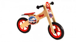 MOYE Yugo Wooden Balance Bike Red ( 035409 ) - Img 1