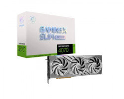 MSI nVidia GeForce RTX 4070 12GB 192bit RTX 4070 gaming X slim white 12G grafička kartica - Img 1