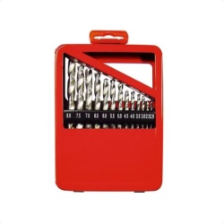 MTX 723879 Set burgija za metal HSS 2-8mm , 13 delova, u metalnoj kutiji ( MTX 723879 )
