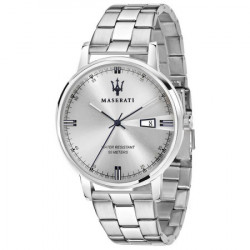 Muški maserati classe datum srebrni elegantni ručni sat sa metalnim kaišem ( r8853130001 ) - Img 4