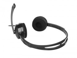 Natec Canary stereo headset with volume control, black ( NSL-1295 )  - Img 3