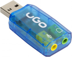 Natec UGO, USB sound card 5.1Ch, 44.1 kHz, 16-bit ( UKD-1085 ) - Img 3