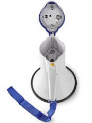 Nedis MEPH150WT Megafon 115dB, max.250m ugradjena sirena i funkcija snimanja, Blue/White-5