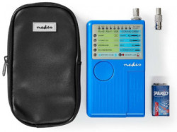Nedis NWCTM100BU tester kablova RJ45, RJ11, BNC, USB A-B do 180m LED indikator - Img 1