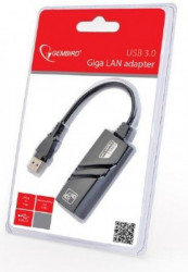 NIC-U3-02 Gembird USB 3.0 to Fast Ethernet LAN adapter 10/100/1000 ( mrezna kartica) A - Img 2