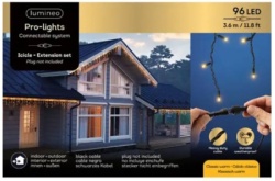 Novogodišnja Led rasveta Pro-lights Icicle Classic-warm 96 led Steady Lumineo 493714 Novogodišnja Led rasveta Pro-lights Icicle Classic-war