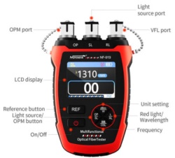 Noyafa  NF-919 Multifunkcionalni tester optičkih vlakana: integrisani optički merač snage-10