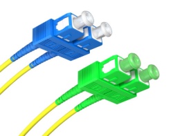 Opton Optički Optic Patchcord SC/APC-SC/UPC SM duplex 2m G652.D ( OP066 )