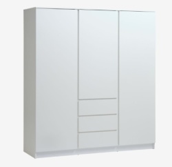 Ormar 180x200 cm bela-1