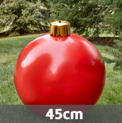 Ornamento Novogodišnja kugla 45cm - Crvena ( 770022 ) - Img 1