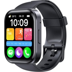 Oukitel 181532 BT103 Smart Watch 300mAh/Heart rate/SpO2/Crni