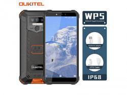 Oukitel smart phone4G /Rugged IP68/MT6761/Quad-Core 1.8/5.5" HD/4GB/32GB/Triple 13+2+2MP/5MP/8000mah/An 10.0 ( WP5- 4/32 Orange ) - Img 12