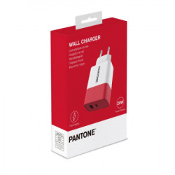 Pantone kućni punjač 20W u crvenoj boji ( PT-PDAC02R1 ) - Img 3