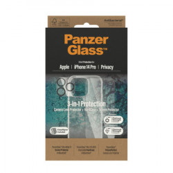 PanzerGlass iPhone 14 pro bundle (UWF Privacy zaštitno staklo, futrola, zaštita za kameru) ( PGB0402+P2784 ) - Img 2