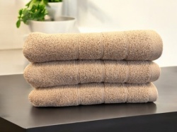 Peškir Bordura 50x100cm 550g/m2 Kapućino boja Indy ( VLK000665-kapucinobojaindy )