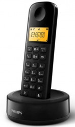 Philips D160 Black Fiksni bezicni telefon Ekran 1.6inc - Img 2