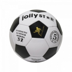 Pirox lopta fudbal Jollystar EURO crnobela ( 495698 )