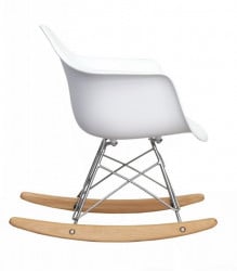 Plastična stolica na ljuljanje SEM SWING DEČIJA - Bela - Img 3