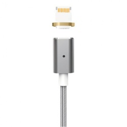 Platinet platinet kabl PUCMPIP1S za iphone magnet 1.2m Silver ( 003236 ) - Img 2