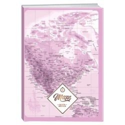 Play premium sveska 96 lista maps - odaberite motiv a4 karo severna amerika ( B2C04572 )