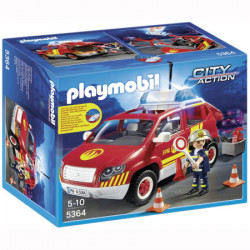 Playmobil vatrogasci šef i vozilo 5364 ( 13475 )