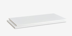 Police za ormar 2 kom bela