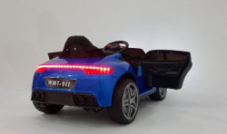 Porsche WMT-911 Dečiji Auto na akumulator sa kožnim sedištem i mekim gumama - Plavi - Img 4