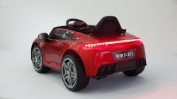 Porsche WMT-911 Dečiji Auto na akumulator sa kožnim sedištem i mekim gumama - Crveni - Img 5