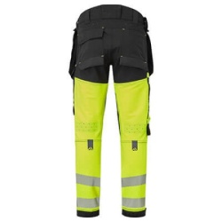 Portwest Radne pantalone ev442 - ev4 visokovidljive sa holster džepovima na skidanje, žuto-crne, vel.56 (40 inča) ( 64399 )